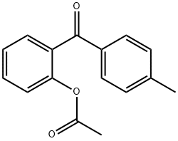 2-ACETOXY-4'-METHYLBENZOPHENONE Structure