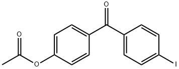 4-ACETOXY-4'-IODOBENZOPHENONE Structure