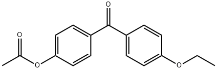 4-ACETOXY-4'-ETHOXYBENZOPHENONE Structure