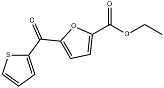 ETHYL 5-(2-THENOYL)-2-FUROATE Structure