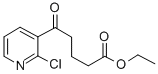 ETHYL 5-(2-CHLORO-3-PYRIDYL)-5-OXOVALERATE Structure