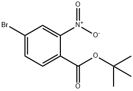 tert-Butyl 4-bromo-2-nitrobenzoate Structure