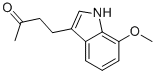 2-BUTANONE,4-(7-METHOXY-1H-INDOL-3-YL)- Structure