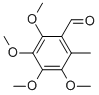 6-METHYL-2,3,4,5-TETRAMETHOXYBENZALDEHYDE Structure