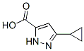 5-CYCLOPROPYL-2H-PYRAZOLE-3-CARBOXYLIC ACID Structure