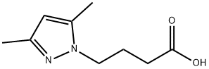 4-(3,5-디메틸-1H-피라졸-1-일)부탄산(SALTDATA:무료) 구조식 이미지