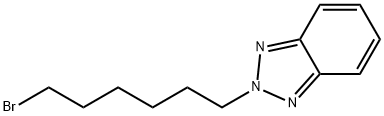 2-(6-Bromohexyl)-2H-benzotriazole Structure