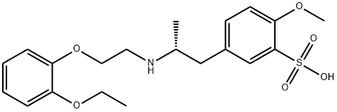 890708-67-5 5-[(2R)-2-[[2-(2-Ethoxyphenoxy)ethyl]aMino]propyl]-2-Methoxybenzenesulfonic Acid