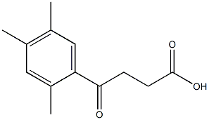 4-(2,4,5-TRIMETHYLPHENYL)-4-OXOBUTYRIC ACID Structure