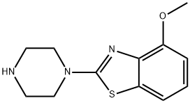 4-Methoxy-2-piperazin-1-yl-1,3-benzothiazole 구조식 이미지