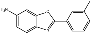 2-(3-methylphenyl)-1,3-benzoxazol-6-amine Structure