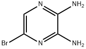 5-BROMO-PYRAZINE-2,3-DIAMINE Structure