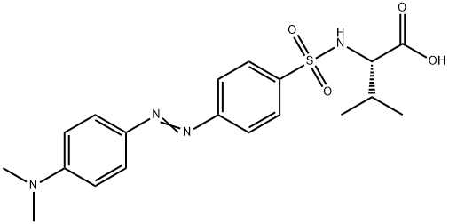 DABSYL-L-VALINE Structure