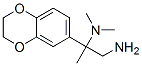 1,2-Propanediamine,  2-(2,3-dihydro-1,4-benzodioxin-6-yl)-N2,N2-dimethyl- 구조식 이미지