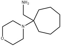 1-(1-MORPHOLIN-4-YLCYCLOHEPTYL)METHANAMINE Structure