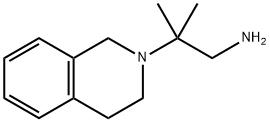 2-(3,4-DIHYDROISOQUINOLIN-2(1H)-YL)-2-METHYLPROPAN-1-AMINE 구조식 이미지