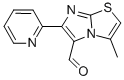 3-METHYL-6-(2-PYRIDINYL)IMIDAZO[2,1-B]THIAZOLE-5-CARBOXALDEHYDE Structure