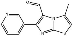 3-METHYL-6-(3-PYRIDINYL)IMIDAZO[2,1-B]THIAZOLE-5-CARBOXALDEHYDE Structure