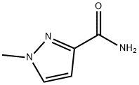 1-Methyl-1H-pyrazole-3-carboxamide Structure