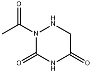 as-Triazine-3,5(2H,4H)-dione, 2-acetyldihydro- (7CI) Structure