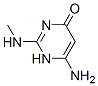 4(1H)-Pyrimidinone, 6-amino-2-(methylamino)- (9CI) 구조식 이미지