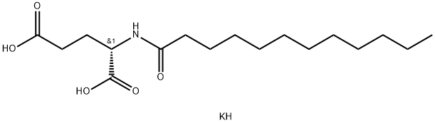 POTASSIUM LAUROYL GLUTAMATE Structure