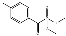디메틸(4-플루오로페닐록소메틸)포스포네이트 구조식 이미지