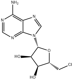 5'-CHLORO-5'-DEOXYADENOSINE Structure