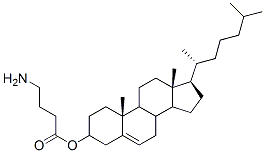 cholesteryl gamma-aminobutyrate Structure