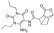 3,5-Methano-2H-cyclopenta[b]furan-7-carboxamide,  N-(6-amino-1,2,3,4-tetrahydro-2,4-dioxo-1,3-dipropyl-5-pyrimidinyl)hexahydro-2-oxo- 구조식 이미지