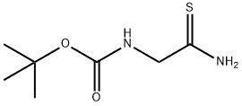tert-부틸2-아미노-2-티옥소에틸카바메이트 구조식 이미지