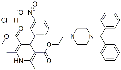 Manidipine hydrochloride Structure