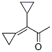 2-Propanone, 1-cyclopropyl-1-cyclopropylidene- (9CI) Structure