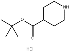 4-피페리딘카복실산T-부틸에스테르HCL 구조식 이미지