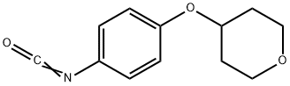 4-(4-Isocyanatophenoxy)tetrahydropyran 구조식 이미지