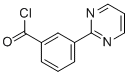 3-pyrimidin-2-ylbenzoyl chloride Structure