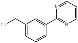 (3-pyrimidin-2-ylphenyl)methanol Structure