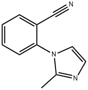 2-(2-Methyl-1H-imidazol-1-yl)benzonitrile Structure