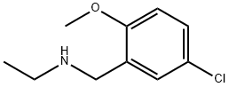 N-(5-chloro-2-methoxybenzyl)-N-ethylamine Structure