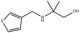 2-methyl-2-[(3-thienylmethyl)amino]-1-propanol Structure