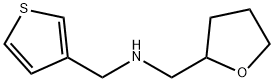 (TETRAHYDROFURAN-2-YLMETHYL)(3-THIENYLMETHYL)AMINE Structure