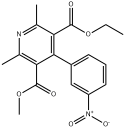Dehydronitrendipine Structure