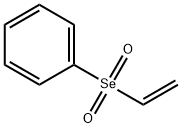 Benzene, (ethenylselenonyl)- Structure