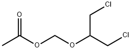 [2-Chloro-1-(chloromethyl)ethoxy]methanol acetate 구조식 이미지