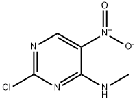2-chloro-N-methyl-5-nitropyrimidin-4-amine 구조식 이미지