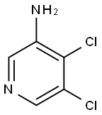 3-Amino-4,5-dichloropyridine Structure