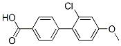 4-(2-Chloro-4-methoxyphenyl)benzoic acid Structure