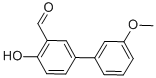 4-HYDROXY-3'-METHOXY[1,1'-BIPHENYL]-3-CARBALDEHYDE Structure