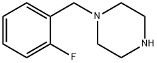 1-(2-FLUOROBENZYL)PIPERAZINE Structure