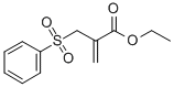 Ethyl 2-((phenylsulfonyl)methyl)acrylate Structure